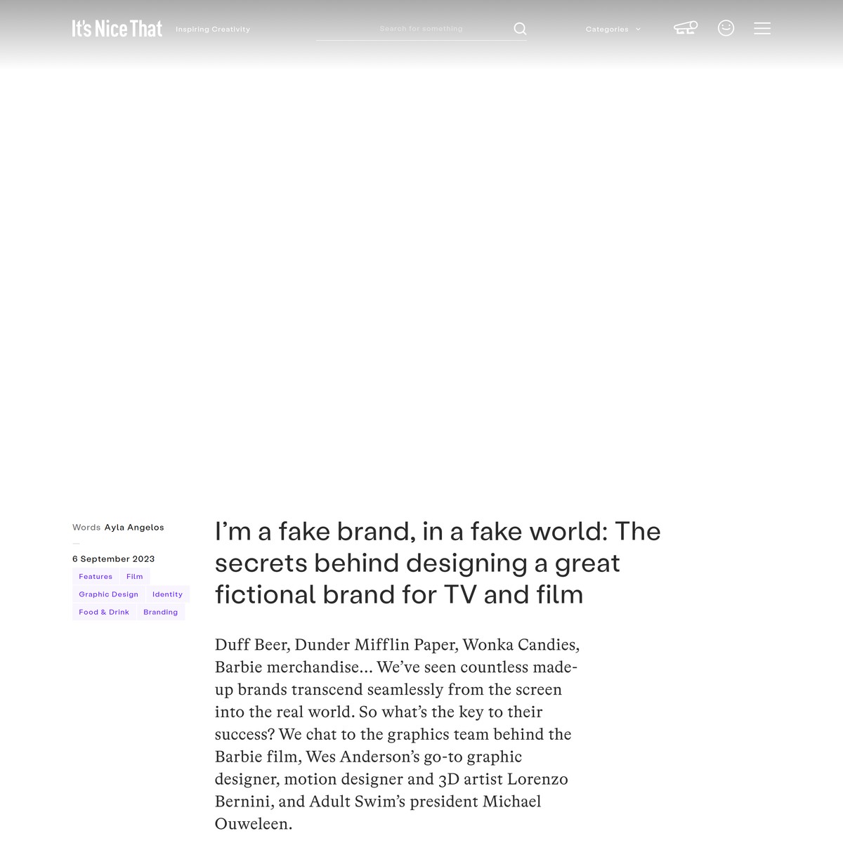 I’m a fake brand, in a fake world The secrets behind designing a great fictional brand for TV