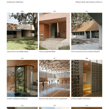 Architecture architecture