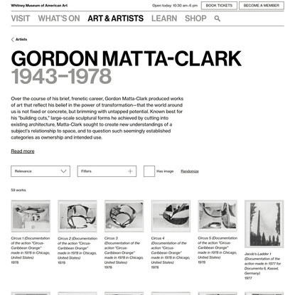 Gordon Matta-Clark