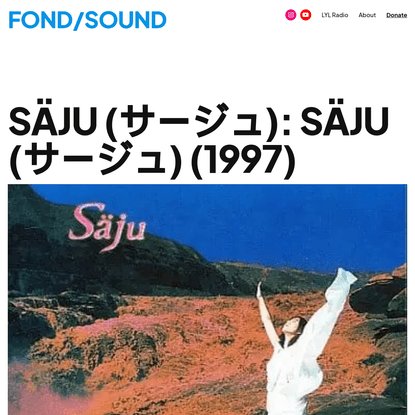 Säju (サージュ): Säju (サージュ) (1997) – FOND/SOUND