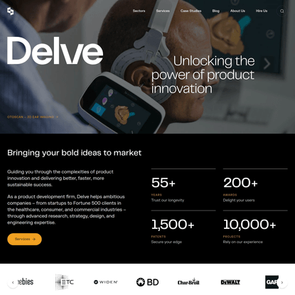 Delve Product Innovation: Product Development Company