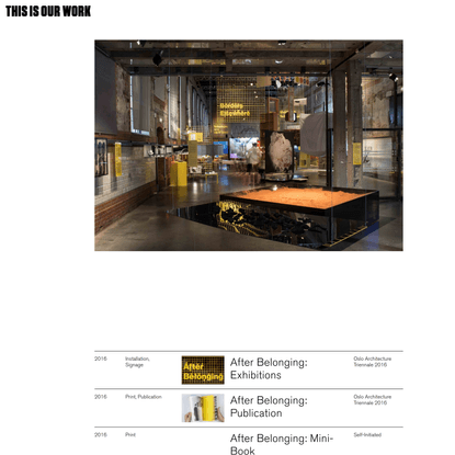 This is our work