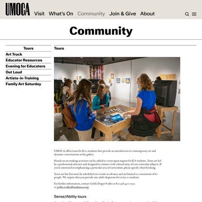 UMOCA | Community