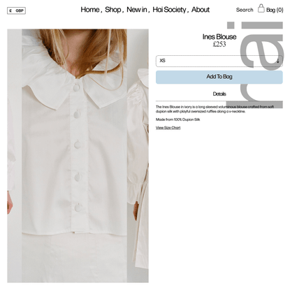 Hai — Ines Blouse