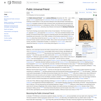 Public Universal Friend - Wikipedia