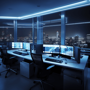pietro666_photo_of_an_office_with_white_desk_line_with_monitors_948a3867-9d7c-4d73-bb35-faef08c84536.png