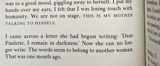 I remain in darkness by annie ernaux 