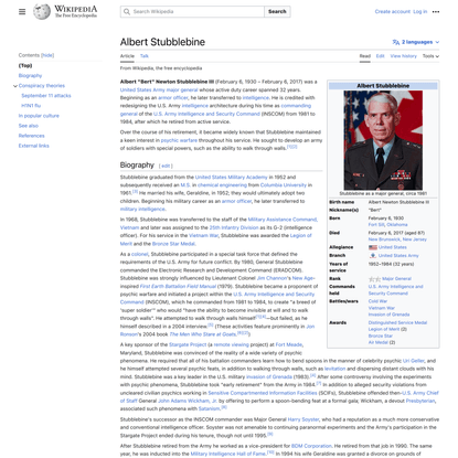 Albert Stubblebine - Wikipedia