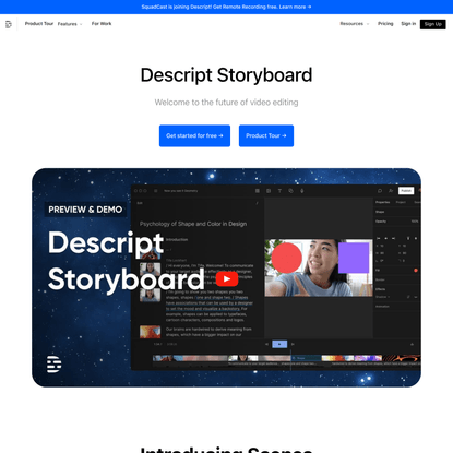 Video Editing Features | Descript