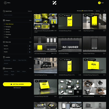 HAZARD MOCKUP | Mockups
