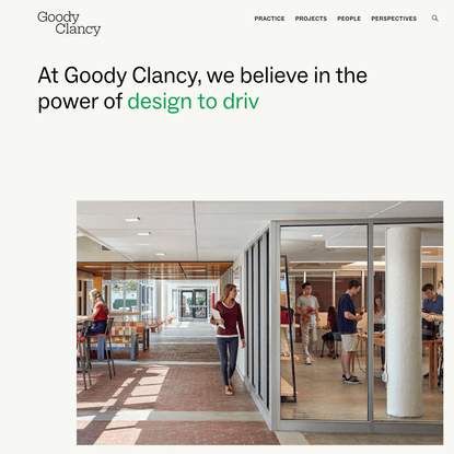 Home - Goody Clancy