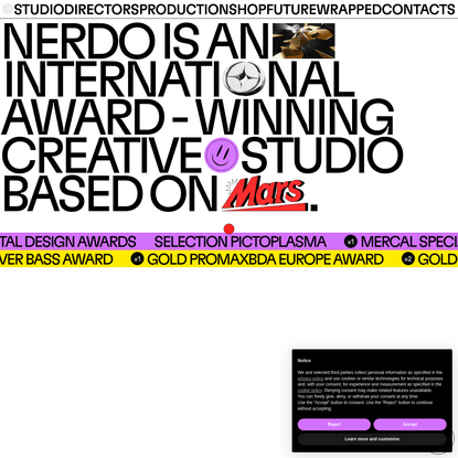 NERDO Studio | WONDERS FOR THE BRAVEST