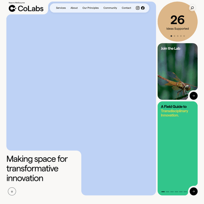 Making space for transformative innovation.