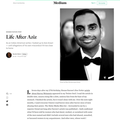 Life After Aziz - Member Feature Stories - Medium