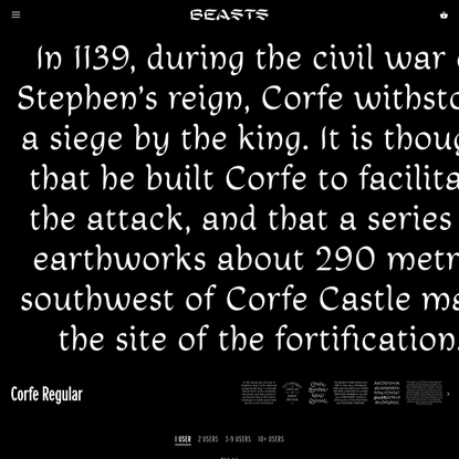 Corfe Regular