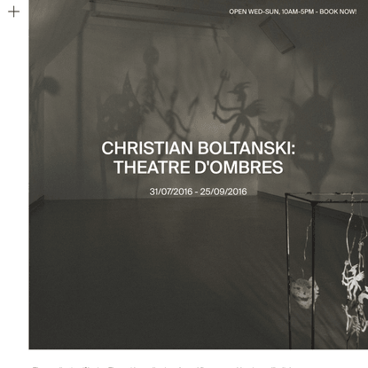 Christian Boltanski: Theatre D’ombres – Jupiter Artland