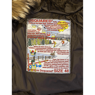 DSQUARED2 hits the slopes Parka