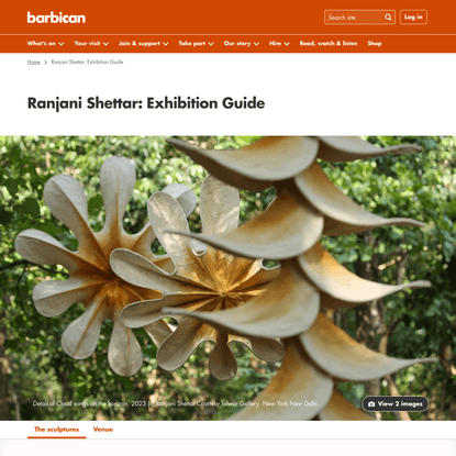 Ranjani Shettar: Exhibition Guide | Barbican