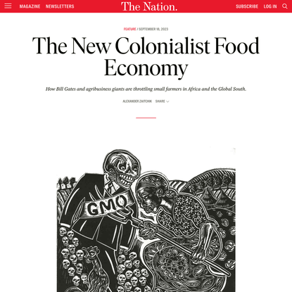 The New Colonialist Food Economy