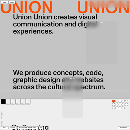 Home — Union Union