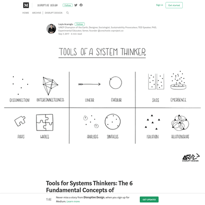 Tools for Systems Thinkers: The 6 Fundamental Concepts of Systems Thinking