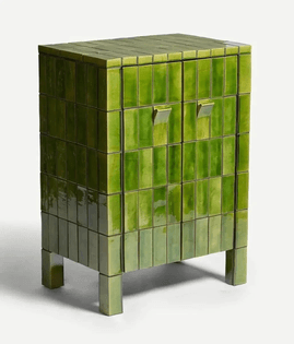 Green Tile Cupboard by Matthew Raw