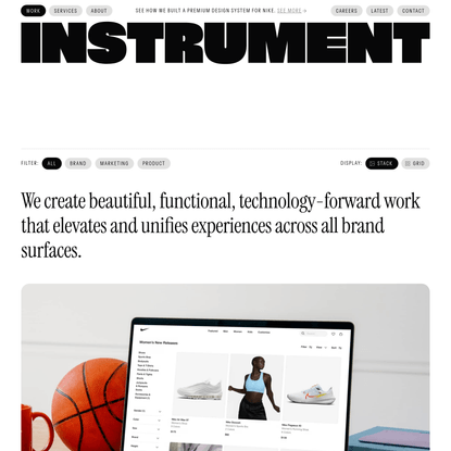 Work | Instrument