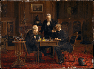 The chess players 
