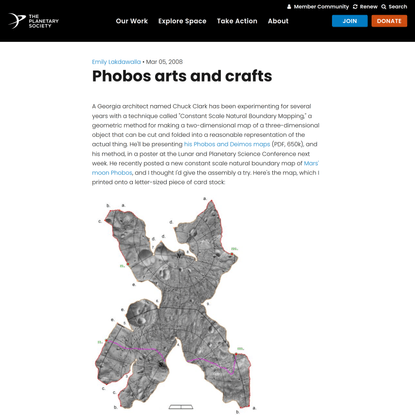 Phobos arts and crafts