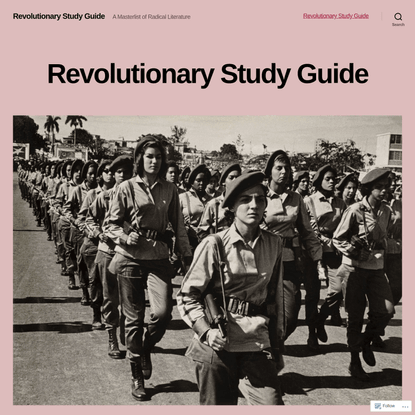 Revolutionary Study Guide