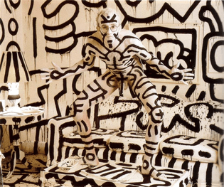 Keith Haring by Annie Leibovitz