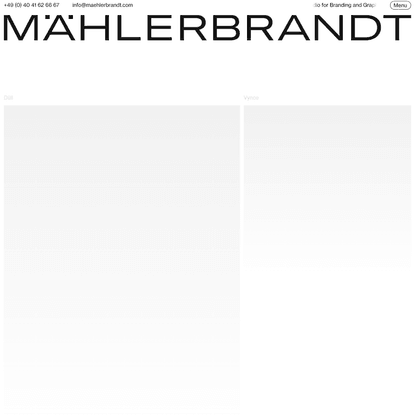 MÄHLERBRANDT · Home