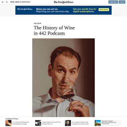 The History of Wine in 442 Podcasts