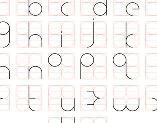 circles font series