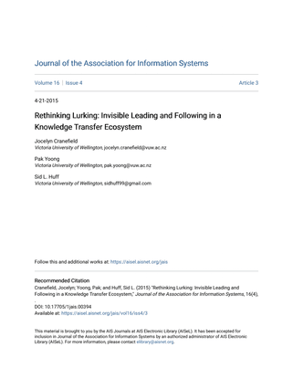 Rethinking Lurking: Invisible Leading and Following in a Knowledge Transfer Ecosystem.pdf