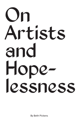 On Artists and Hopelessness.pdf