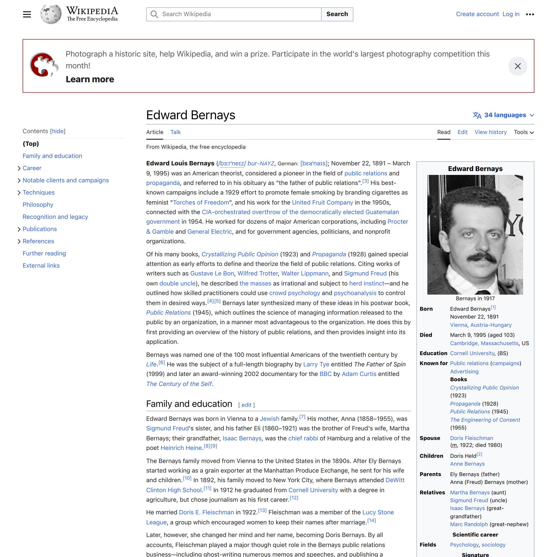 Edward Bernays - Wikipedia