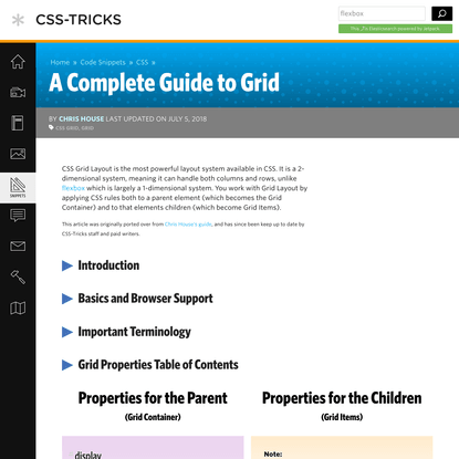 A Complete Guide to Grid | CSS-Tricks