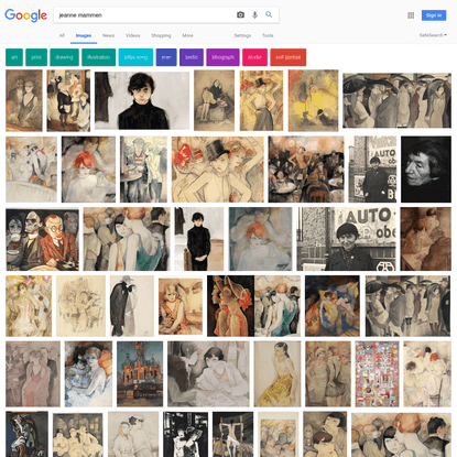 jeanne mammen - Google Search