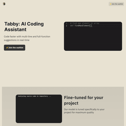 Tabby: AI Coding Assistant