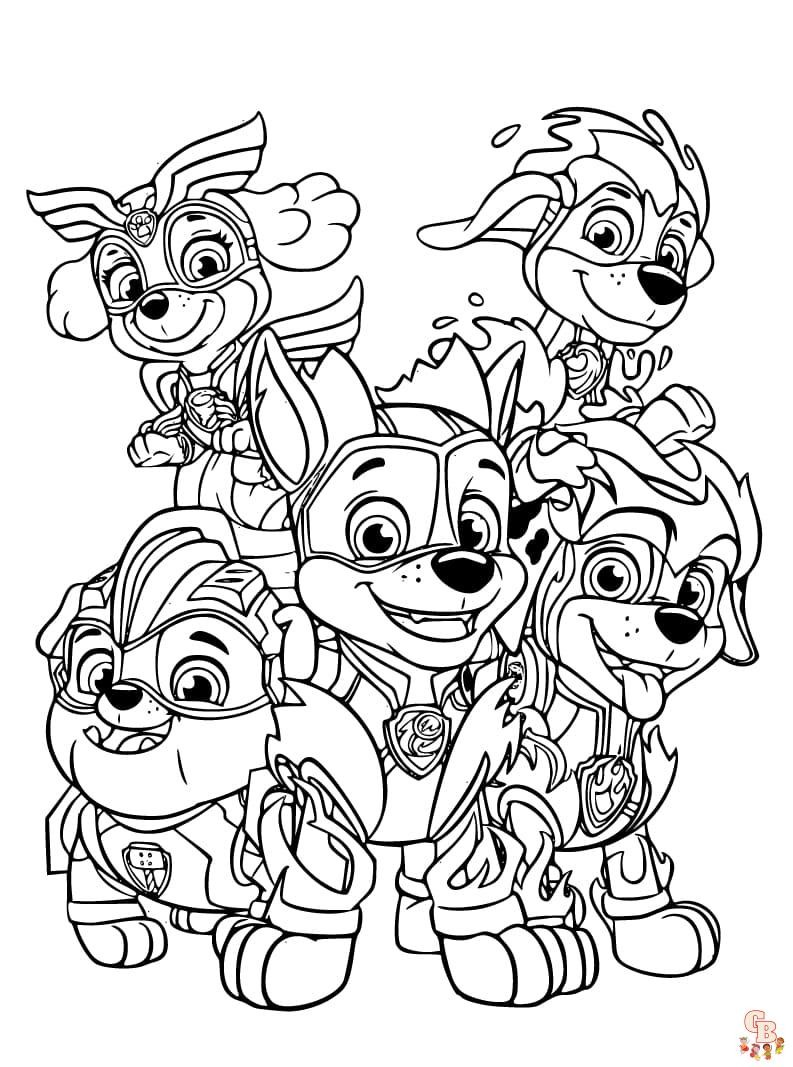 Home - Paw Patrol Coloring Pages for Kids