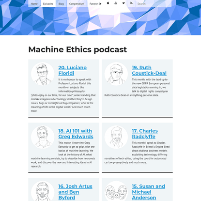 The Machine Ethics Podcast - Episodes