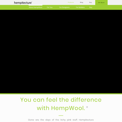 HempWool | Hemp Wool Insulation | Hempitecture Inc.