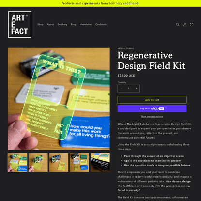 Regenerative Design Field Kit