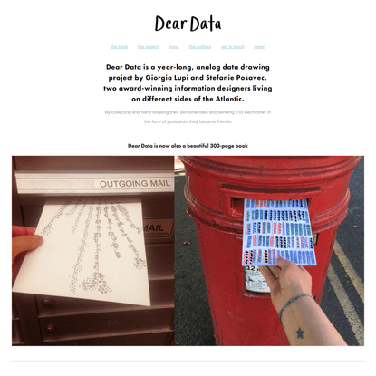 THE PROJECT — Dear Data