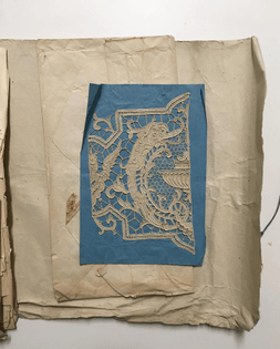 martinessleonardo | Cataloguing antique lace samples from Burano School of Lace