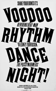 Voodoo Rhythm Dance Night! — Dafi Kühne