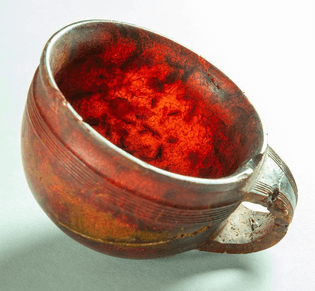 3,270-year-old Hove amber cup, found in 1856 in Hove, England