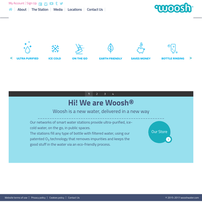 Hi! We are Woosh® - woosh®