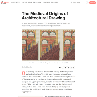 The Medieval Origins of Architectural Drawing